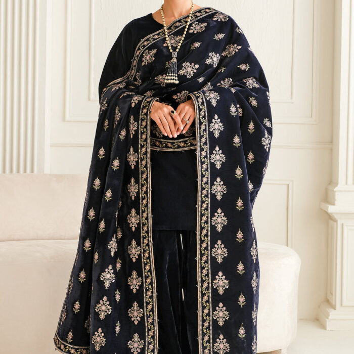 BAROQUE | Velvet Shawl -VS-53