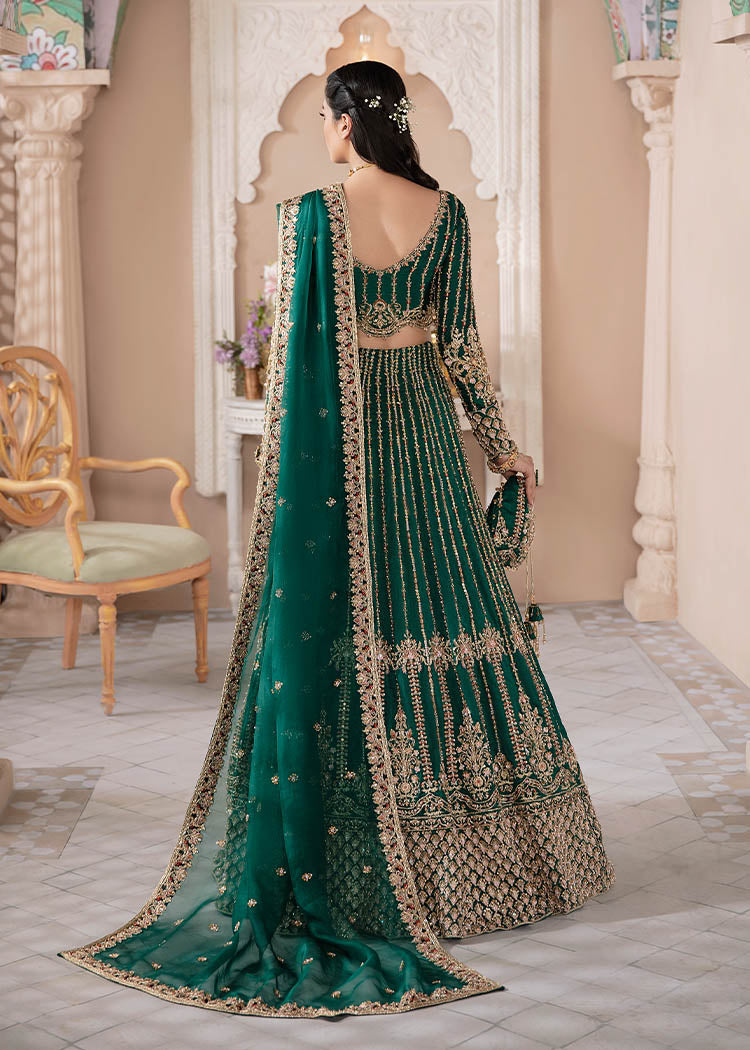 BottleGreenBridalLehengaCholiandDupattaDress_1080x